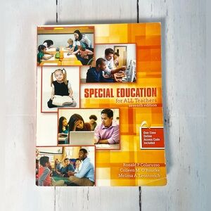 Special Education for All Teachers Textbook by Ronald Colarusso Paperback